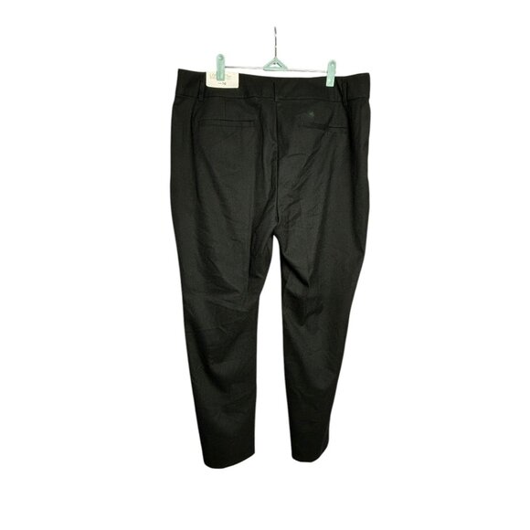 Loft Outlet Womens Black Pants Skinny Ankle High Rise Size 16 New - Picture 4 of 9
